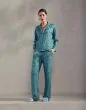 ESSENZA Nora Eliza Soft teal Lange broek XS
