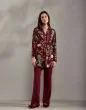 ESSENZA Nora Uni Bordeauxrood Lange broek XS