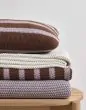 Marc O'Polo Nordic knit Off white Plaid 130 x 170 cm