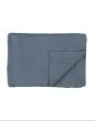 Marc O'Polo Nordic knit Smoke blue Plaid 130 x 170 cm