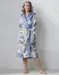 ESSENZA Perri Rosalee Blauw Badjas XS