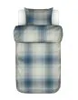 Marc O'Polo Phia Stormy blue Dekbedovertrekset 140 x 220 cm