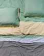 ESSENZA & CO Pied de cool Simply green Dekbedovertrekset 200 x 220 cm