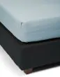 ESSENZA Premium Percale Ijsblauw Hoeslaken 90 x 220 cm