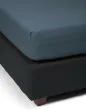 ESSENZA Premium Percale Stone blue Hoeslaken 80 x 200 cm