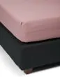 ESSENZA Premium Percale Woodrose Hoeslaken 80 x 200 cm