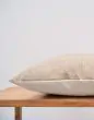 Marc O'Polo Ribban Portabella/Oyster Gray Sierkussen 50 x 50 cm