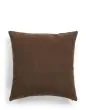 ESSENZA Riv Chocolate Sierkussen 45 x 45 cm