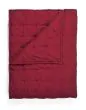 ESSENZA Ruth Wijnrood Plaid 150 x 200 cm
