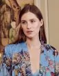 ESSENZA Sarai Isabella Azur blue Kimono XS