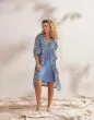 ESSENZA Sarai Lenthe Sloe Blue Kimono S