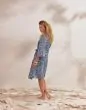 ESSENZA Sarai Lenthe Sloe Blue Kimono S