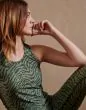 ESSENZA Sari Belen Forest green Top mouwloos XXL
