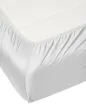 ESSENZA Satin Wit Hoeslaken 80 x 200 cm