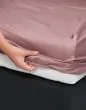 ESSENZA Satin Woodrose Hoeslaken 80 x 200 cm