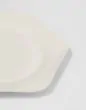 ESSENZA Sculpture Off white Gebaksbord 17 cm