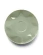 ESSENZA Sculpture Stone green Kop en schotel 22 cl