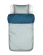 Marc O'Polo Sillia Aquamarine Dekbedovertrekset 140 x 220 cm