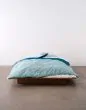 Marc O'Polo Sillia Aquamarine Dekbedovertrekset 140 x 220 cm