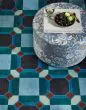 ESSENZA Teade Nightblue Vloerkleed klein 60 x 90 cm