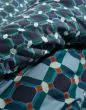 ESSENZA Teade Nightblue Dekbedovertrekset 200 x 220 cm