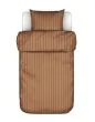 Marc O'Polo Torsken Warm pecan Dekbedovertrekset 200 x 220 cm