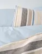 Marc O'Polo Tove Powder blue Dekbedovertrekset 140 x 220 cm
