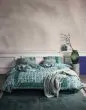 ESSENZA Valeria Subtle green Dekbedovertrekset 240 x 220 cm