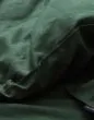 Marc O'Polo Valka Deep green Dekbedovertrekset 140 x 220 cm