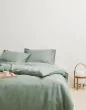 Marc O'Polo Valka Smoke green Kussensloop 60 x 70 cm
