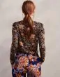 ESSENZA waona ophelia Nightblue Top lange mouw M