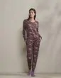 ESSENZA waona ophelia Plum wine Top lange mouw XS