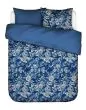 ESSENZA Yfke Cobalt blue Dekbedovertrekset 260 x 220 cm