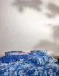 ESSENZA Yfke Cobalt blue Dekbedovertrekset 260 x 220 cm