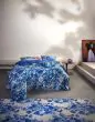 ESSENZA Yfke Cobalt blue Dekbedovertrekset 260 x 220 cm