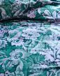 ESSENZA Yfke Easy green Dekbedovertrekset 140 x 220 cm