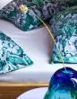 ESSENZA Yfke Easy green Kussensloop 60 x 70 cm