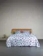 ESSENZA & CO Zesty cherry Ijsblauw Kussensloop 60 x 70 cm