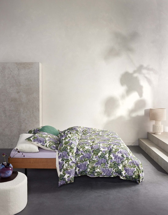 ESSENZA Dirce Vanille Dekbedovertrekset 240 x 220 cm