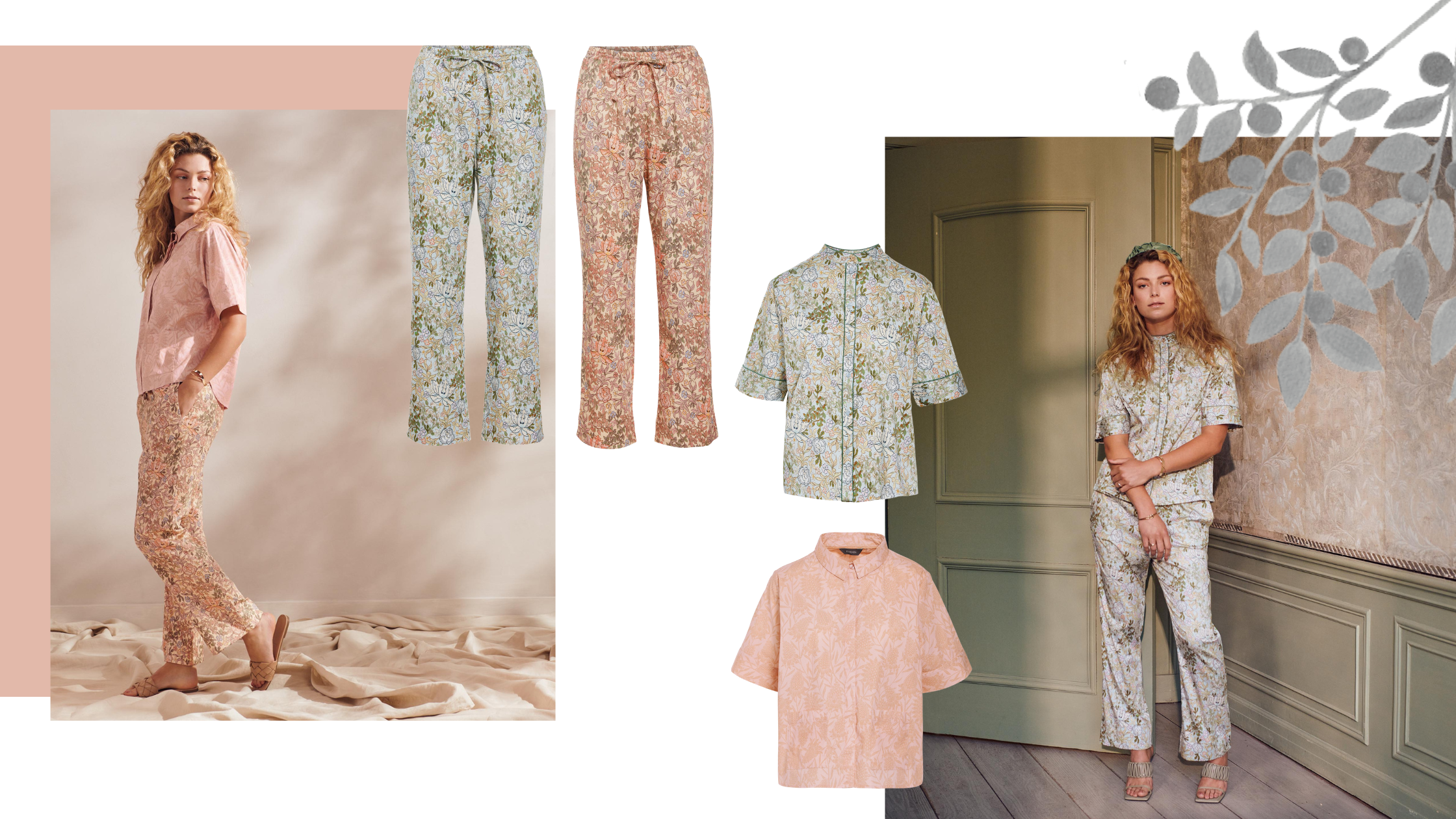 ESSENZA Mare pyjamabroek