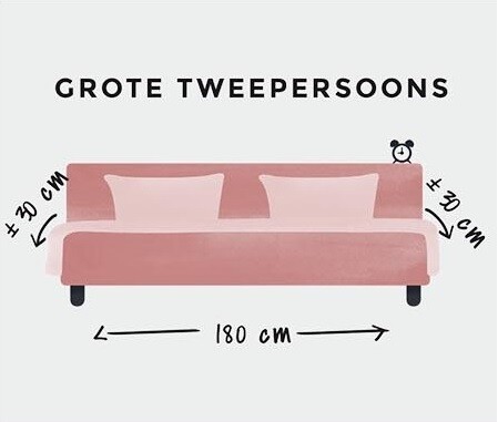 Grote tweepersoons