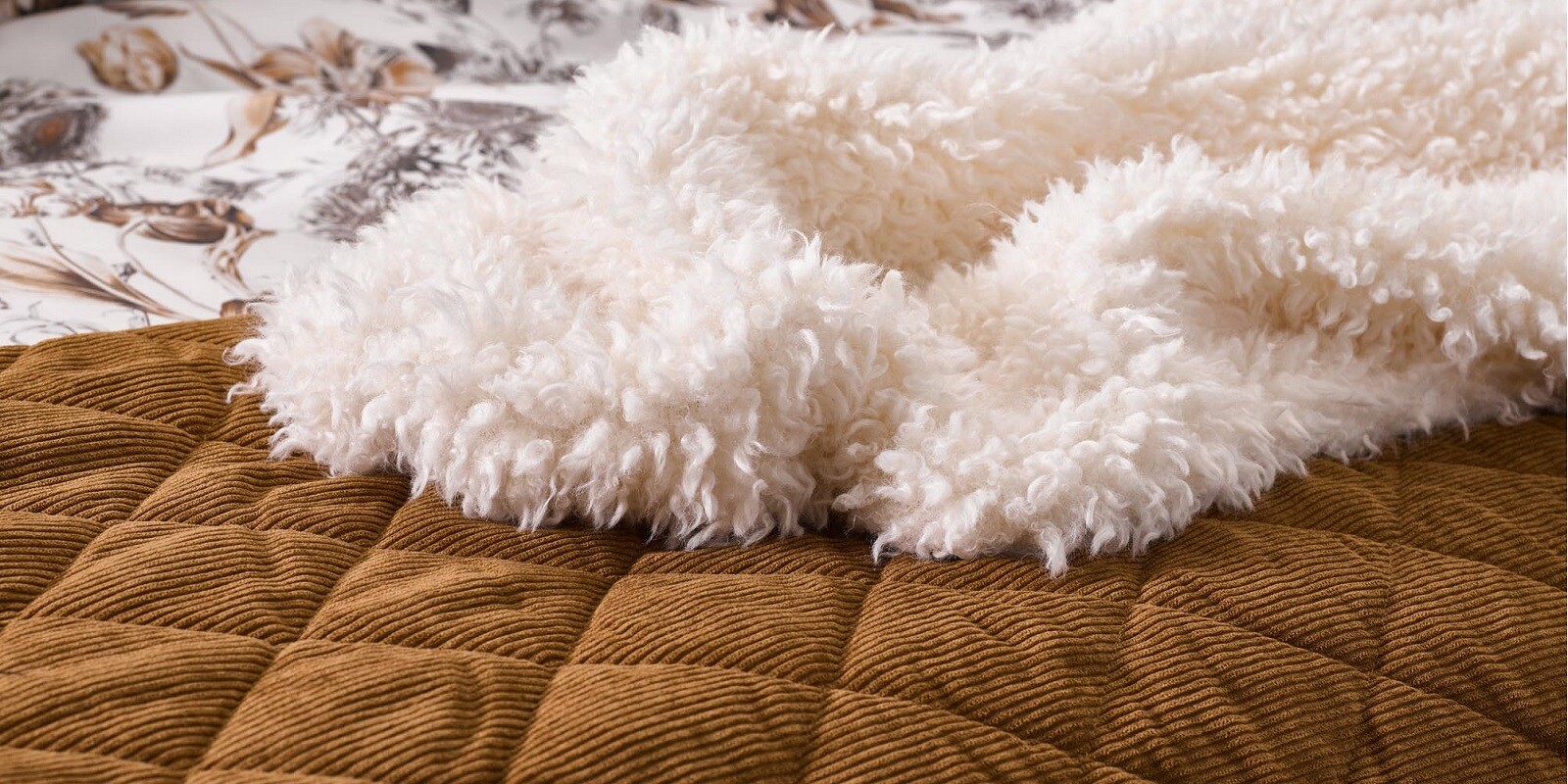 ESSENZA Shelley Vanilla Plaid 150 x 200 cm