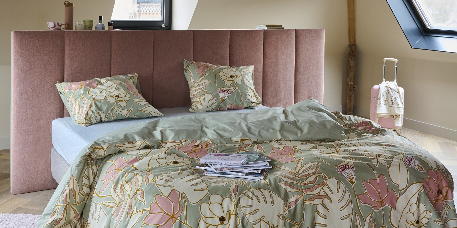 Covers & Co Flower Rangers Multi Dekbedovertrekset 240 x 220 cm