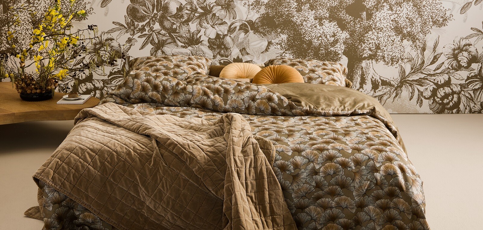 ESSENZA Harper Silt Dekbedovertrekset 240 x 220 cm