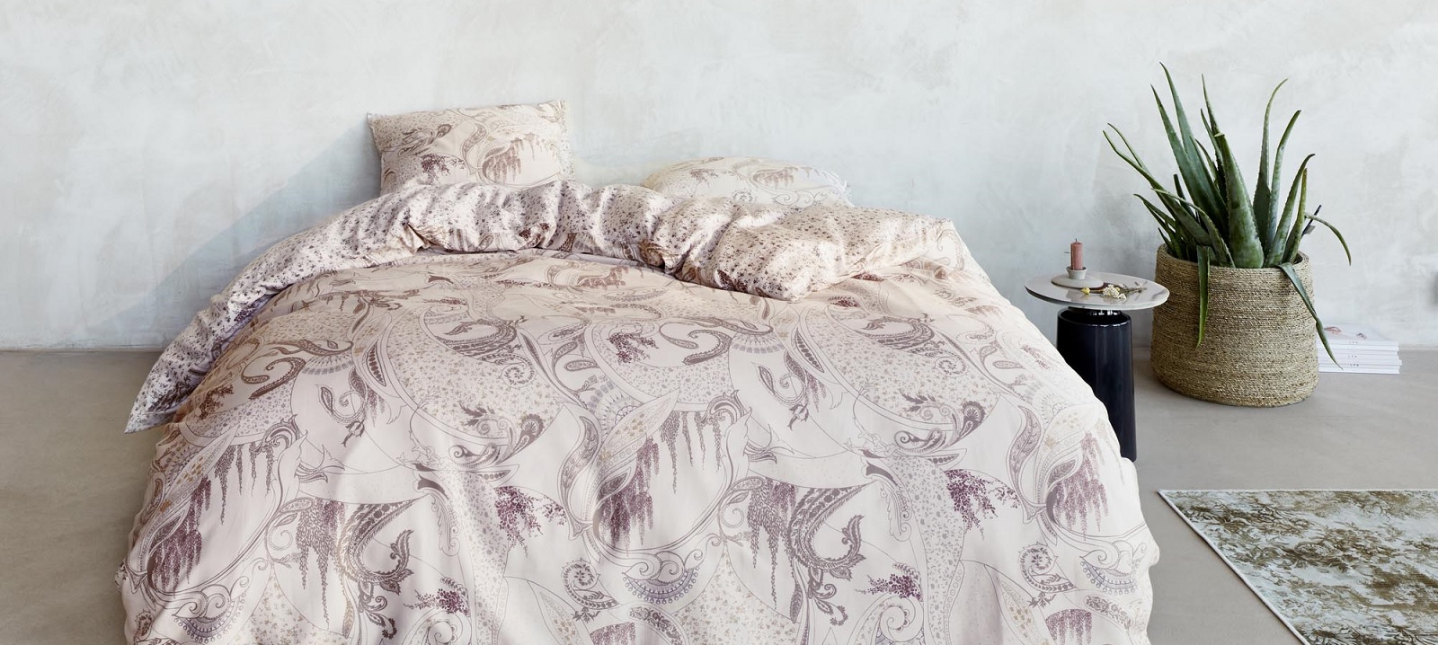ESSENZA Verena Lovely lilac Dekbedovertrekset 240 x 220 cm