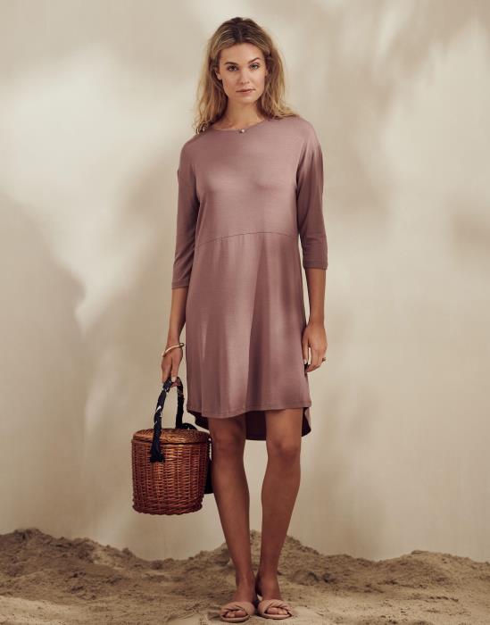 ESSENZA Lykke Uni Mauve Nachthemd 3/4 mouw M