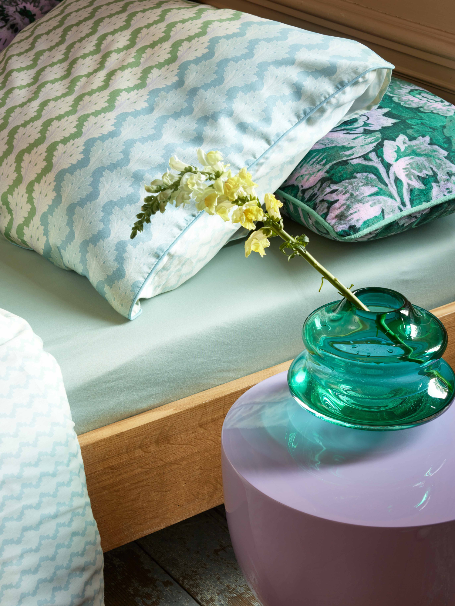 ESSENZA Tesse Greenish Dekbedovertrekset 140 x 220 cm