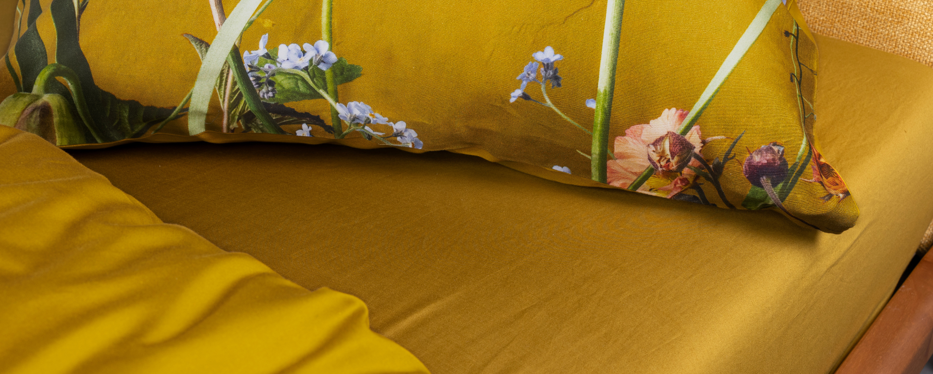 ESSENZA Minte Olive Hoeslaken 80 x 200 cm