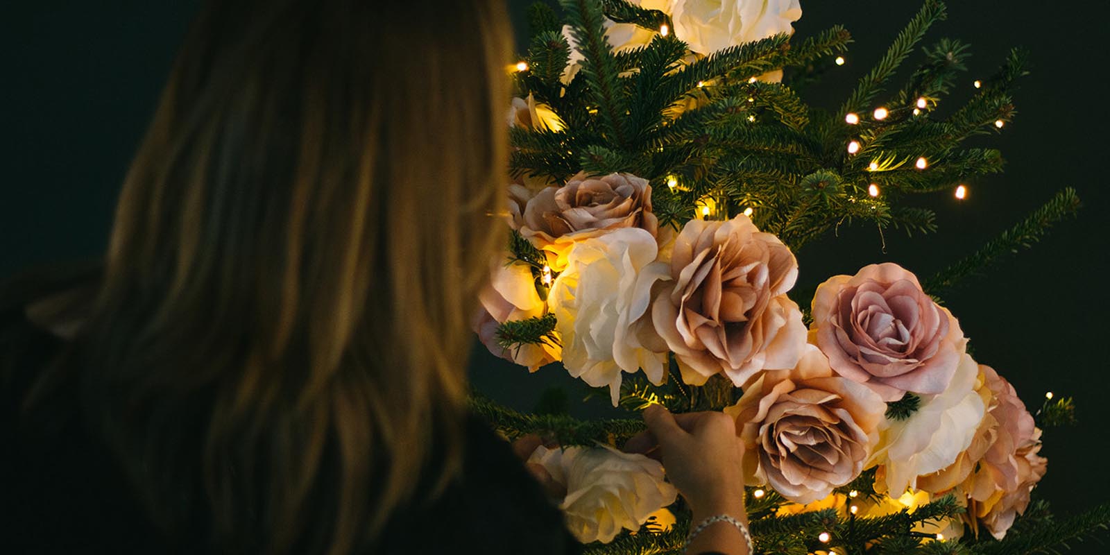 DIY Bloemenkerstboom