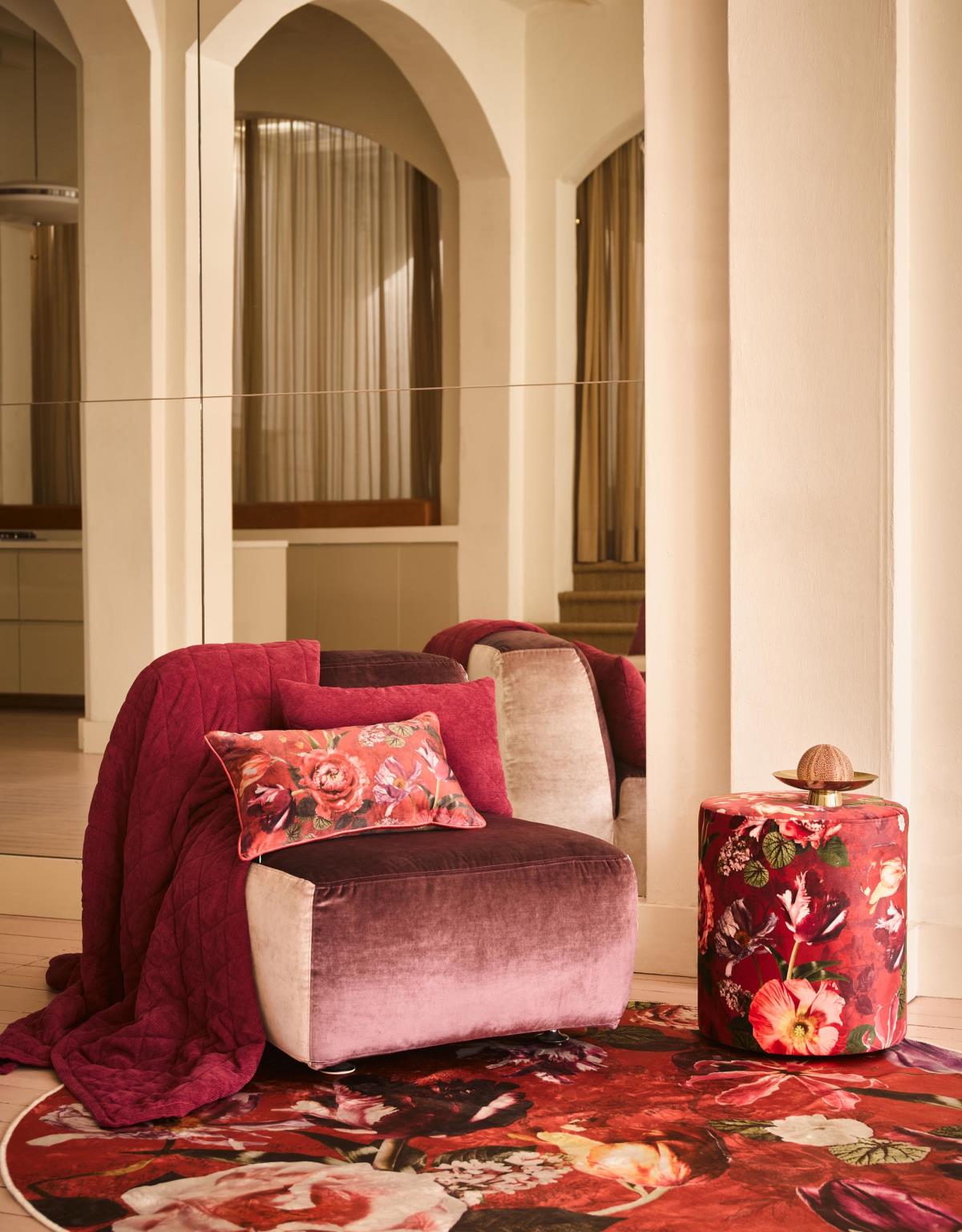 ESSENZA Woonaccessoires Rood en Roze